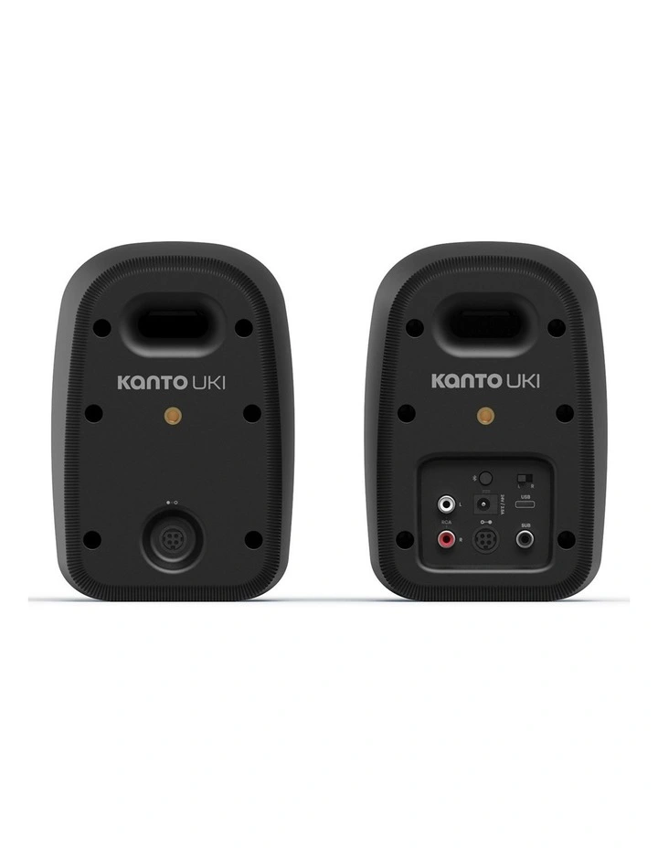 UKI 100W Desktop Speakers With Bluetooth in Matte Black image 2