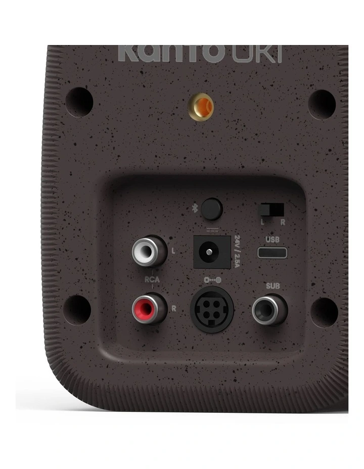 UKI 100W Desktop Speakers With Bluetooth in Brown image 3