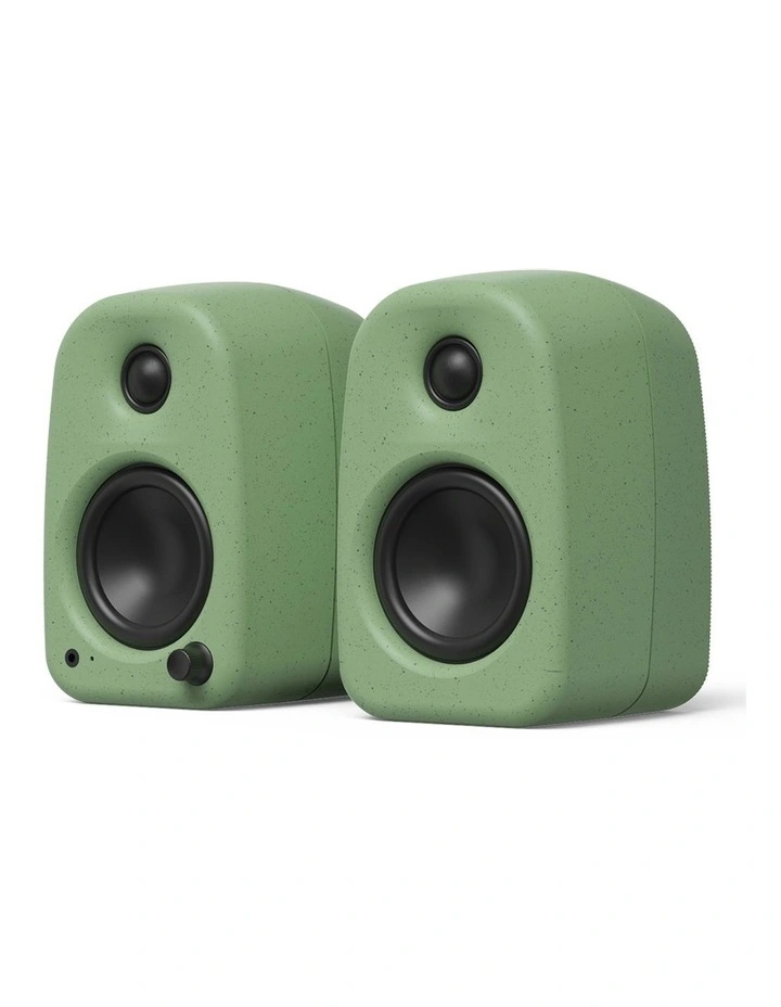 UKI 100W Desktop Speakers With Bluetooth in Sage image 1