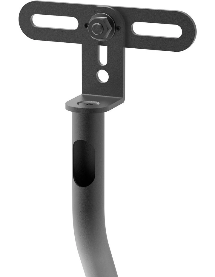SLH Universal Height Adjustable Speaker Stands for Satellites up to 9 lbs - Black, Pair image 1