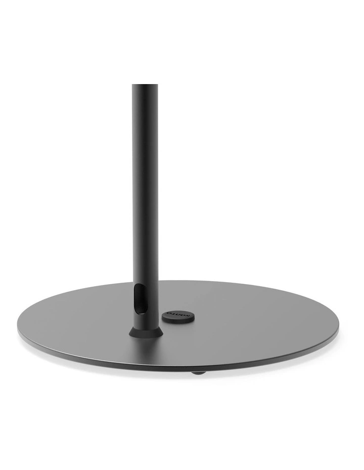 SLH Universal Height Adjustable Speaker Stands for Satellites up to 9 lbs - Black, Pair image 4