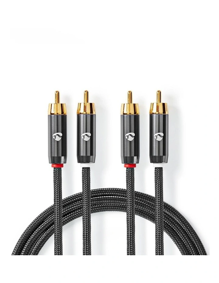 Stereo RCA Audio Cable 2m image 2