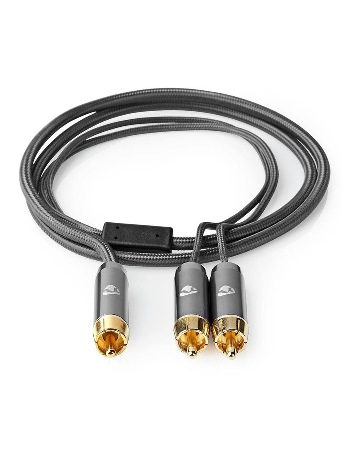 Subwoofer Cable RCA Male to 2x RCA Male 3m image 4