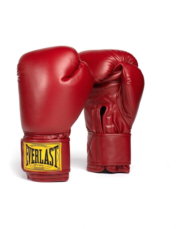 1910 BOXING GLOVES 16oz, RED image 1
