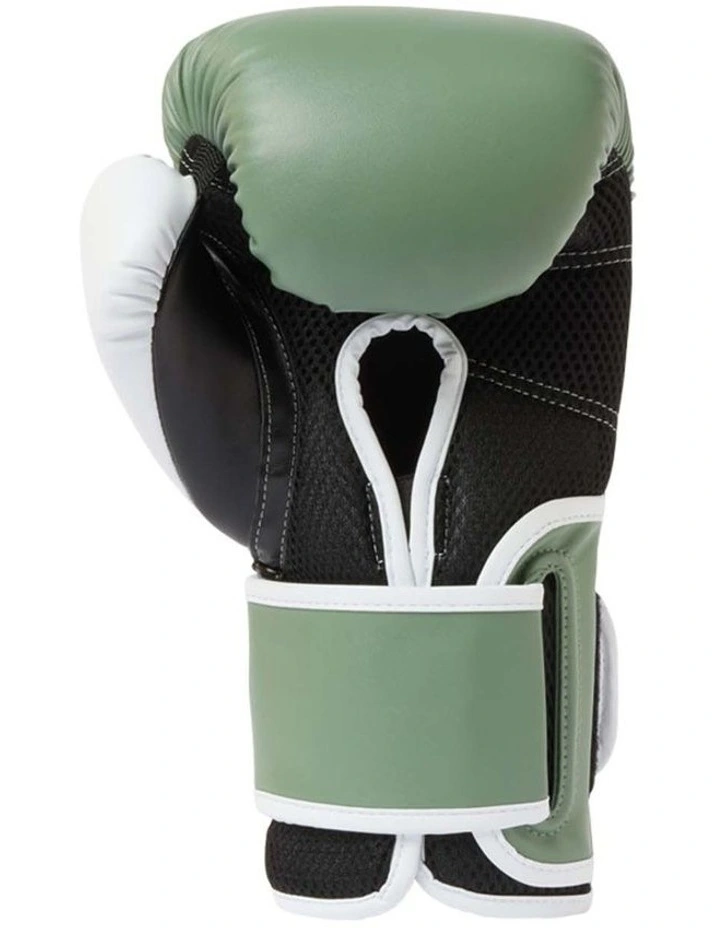 POWERLOCK2 TRAINING GLOVES 12oz, ARMY GREEN/WHITE image 4
