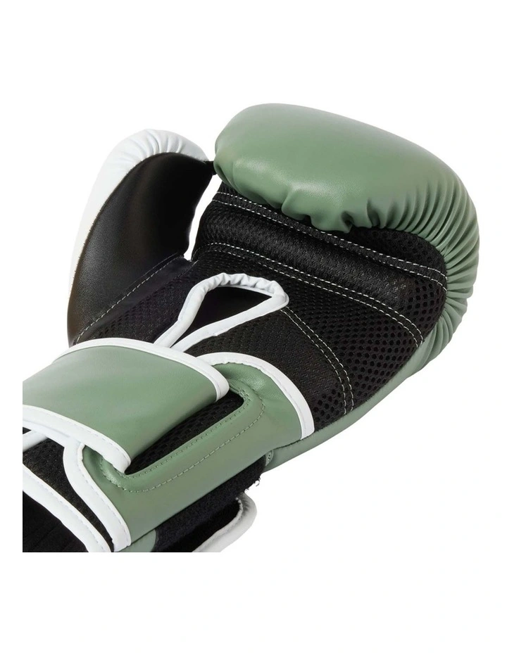 POWERLOCK2 TRAINING GLOVES 12oz, ARMY GREEN/WHITE image 7