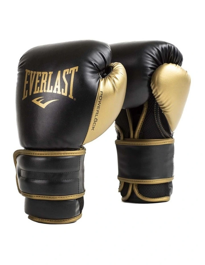 POWERLOCK2 TRAINING GLOVES 14oz, BLACK/GOLD image 1