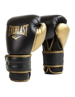 POWERLOCK2 TRAINING GLOVES 16oz, BLACK/GOLD