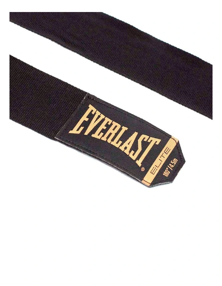 ELITE 180inch HAND WRAPS, BLACK image 5
