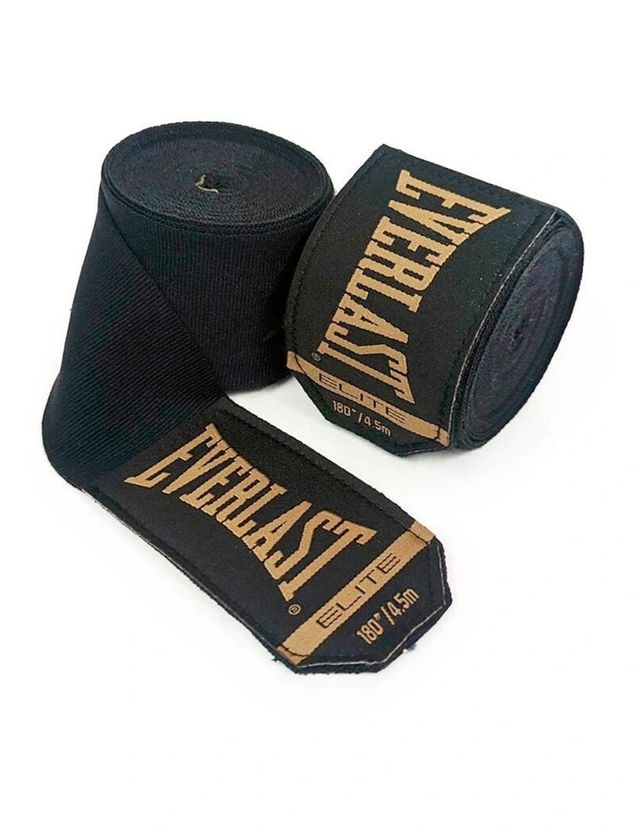 ELITE 180inch HAND WRAPS, BLACK image 6