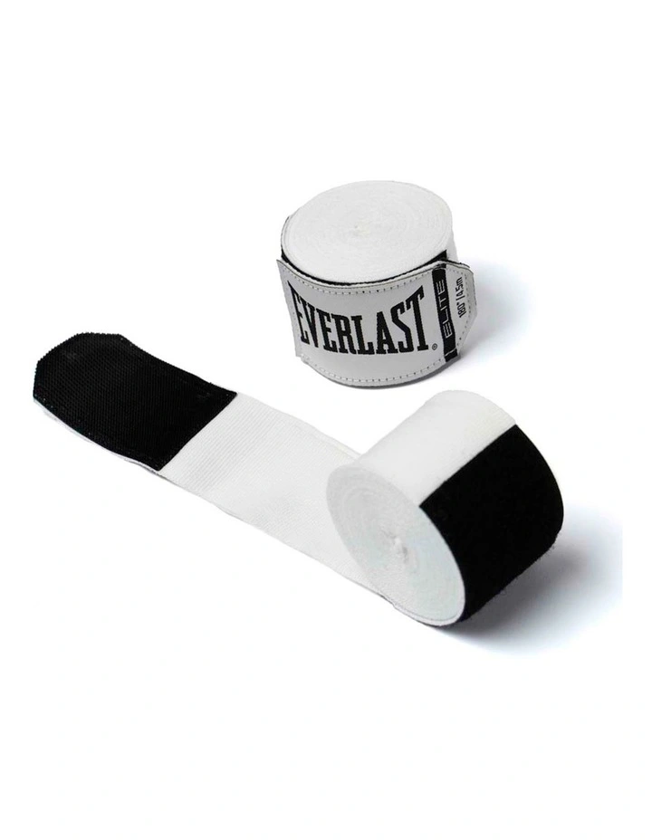 ELITE 180inch HAND WRAPS, WHITE image 4