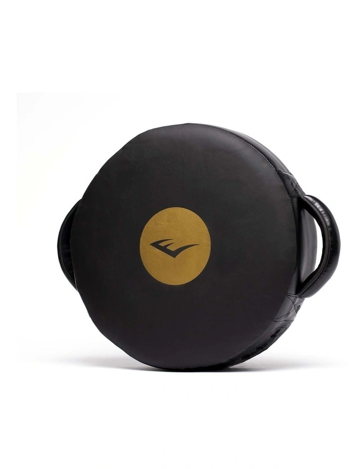 Elite Round Kick Shield, Black and gold image 2