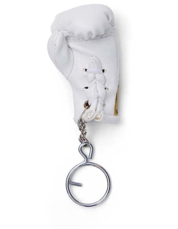 Glove Keychain in White image 2