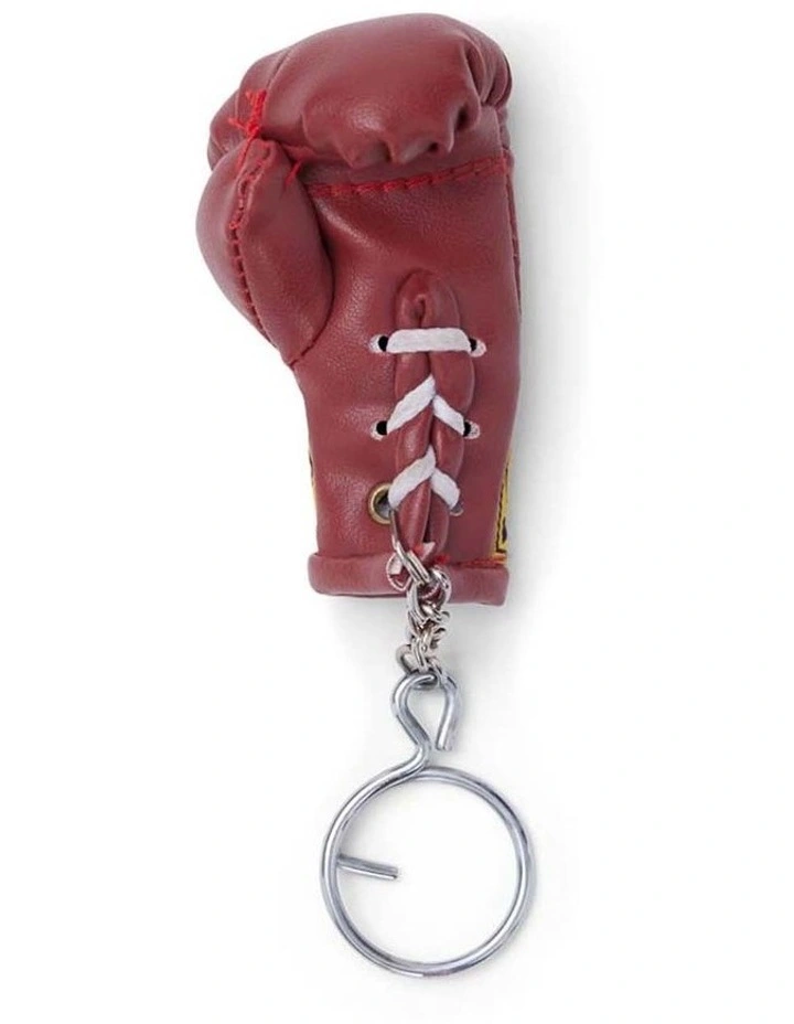 Glove Keychain in Red image 2