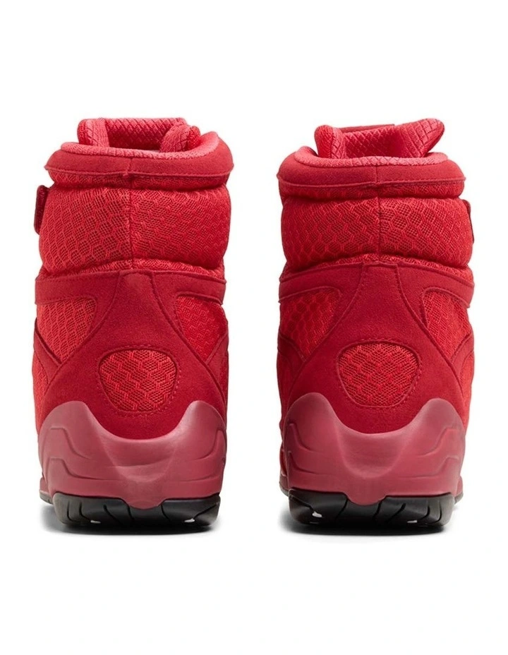 ELITE2 PRO HI-TOP BOXING BOOTS, RED/BLACK image 6