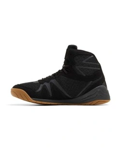PIVT BOXING BOOTS, BLACK/BLACK
