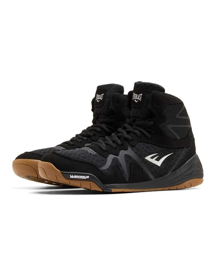 PIVT BOXING BOOTS, BLACK/BLACK image 6