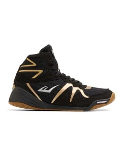 PIVT BOXING BOOTS, BLACK/GOLD