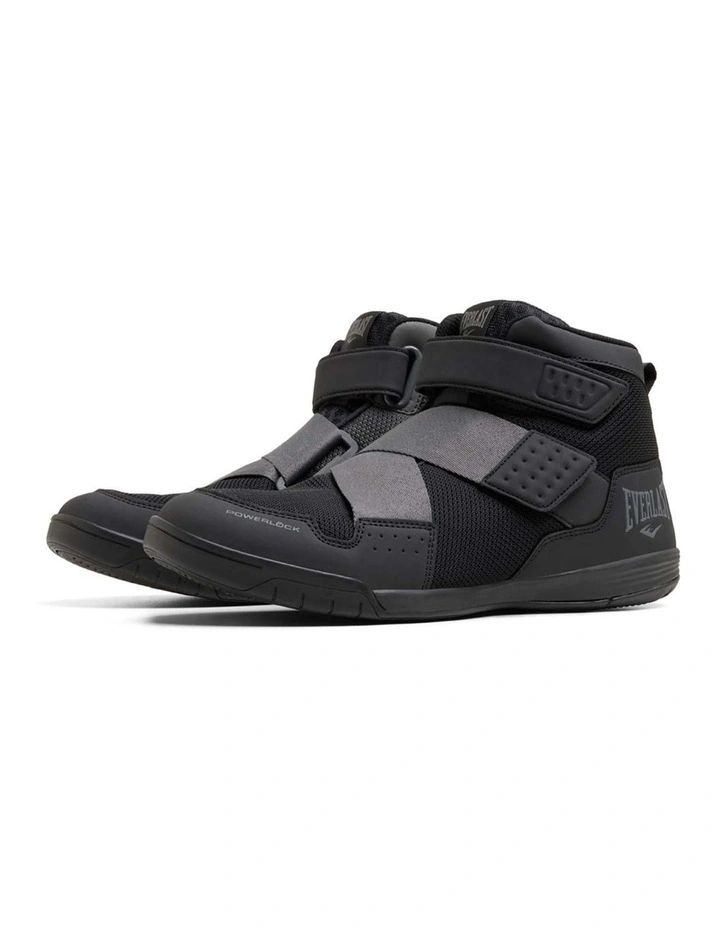 POWERLOCK X-TRAINER SHOES, BLACK/GREY image 2
