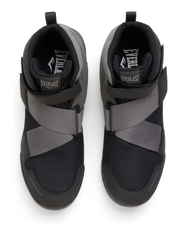 POWERLOCK X-TRAINER SHOES, BLACK/GREY image 7