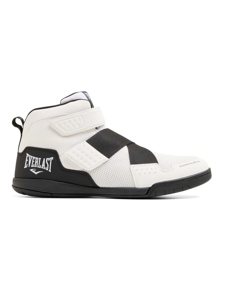 POWERLOCK X-TRAINER SHOES, WHITE/BLACK image 1