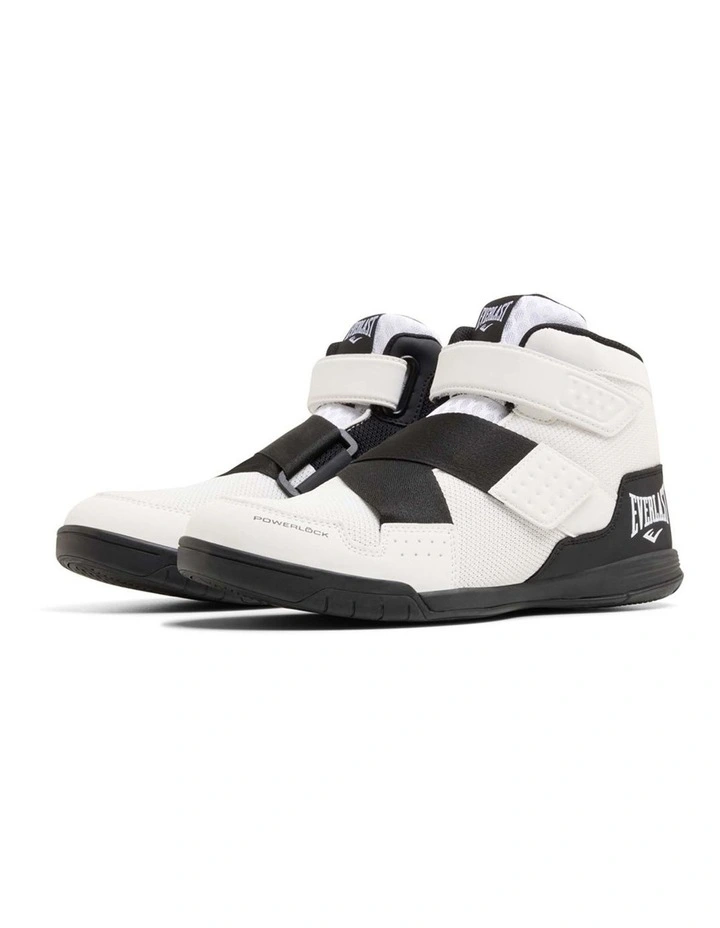POWERLOCK X-TRAINER SHOES, WHITE/BLACK image 2