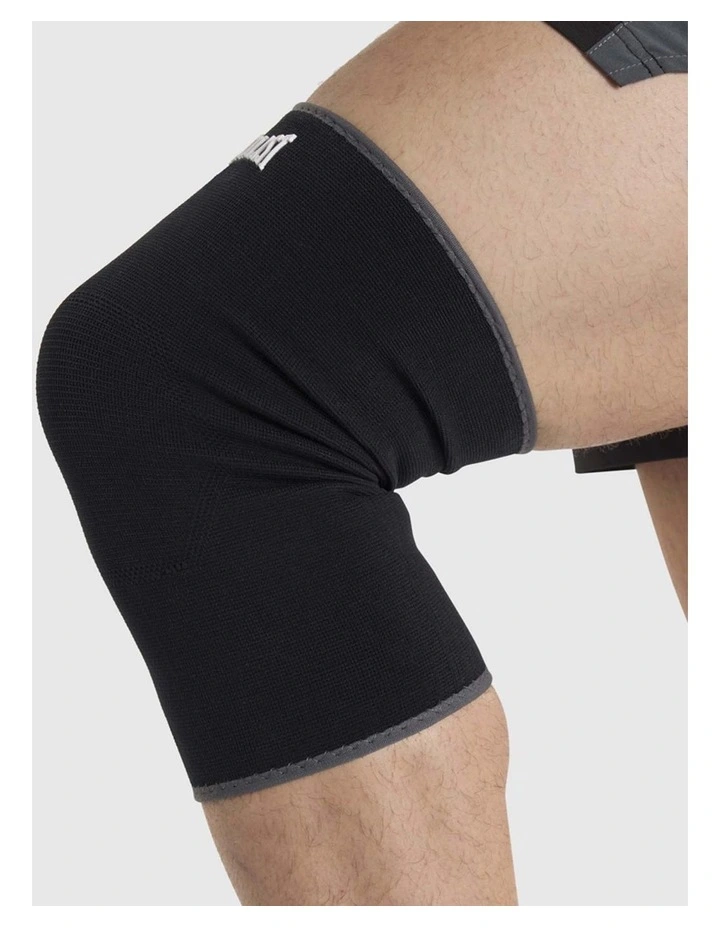 Woven Knee Support in Black image 3