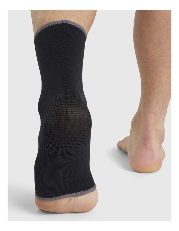 Woven Ankle Support in Black image 2