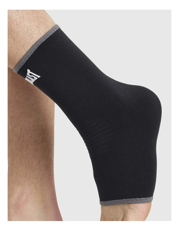 Woven Ankle Support in Black image 3