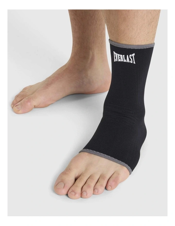 Woven Ankle Support in Black image 4