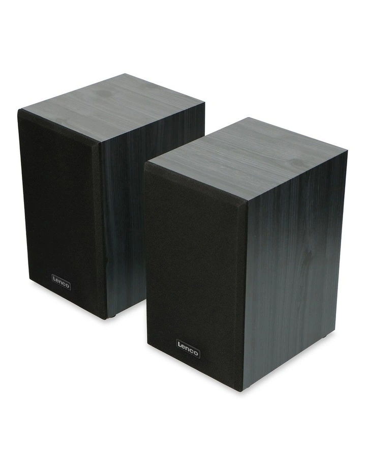 Turntable with Bluetooth & 2 Separate Speakers in Black image 4