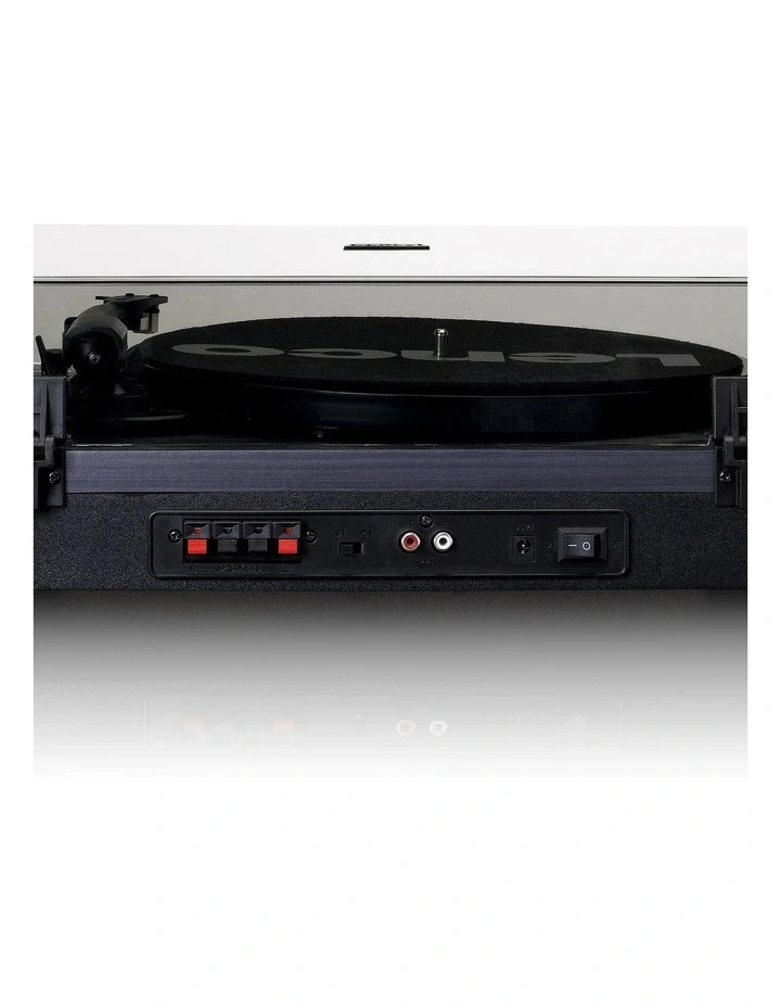 Turntable with Bluetooth & 2 Separate Speakers in Black image 6