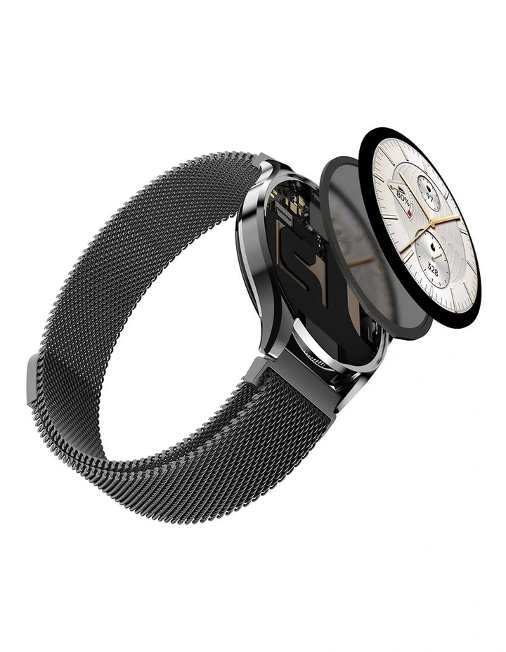 AURA2 Women's Sleek Smart Watch - Black image 4