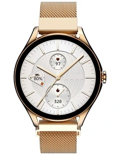 AURA2 Women's Sleek Smart Watch - Gold
