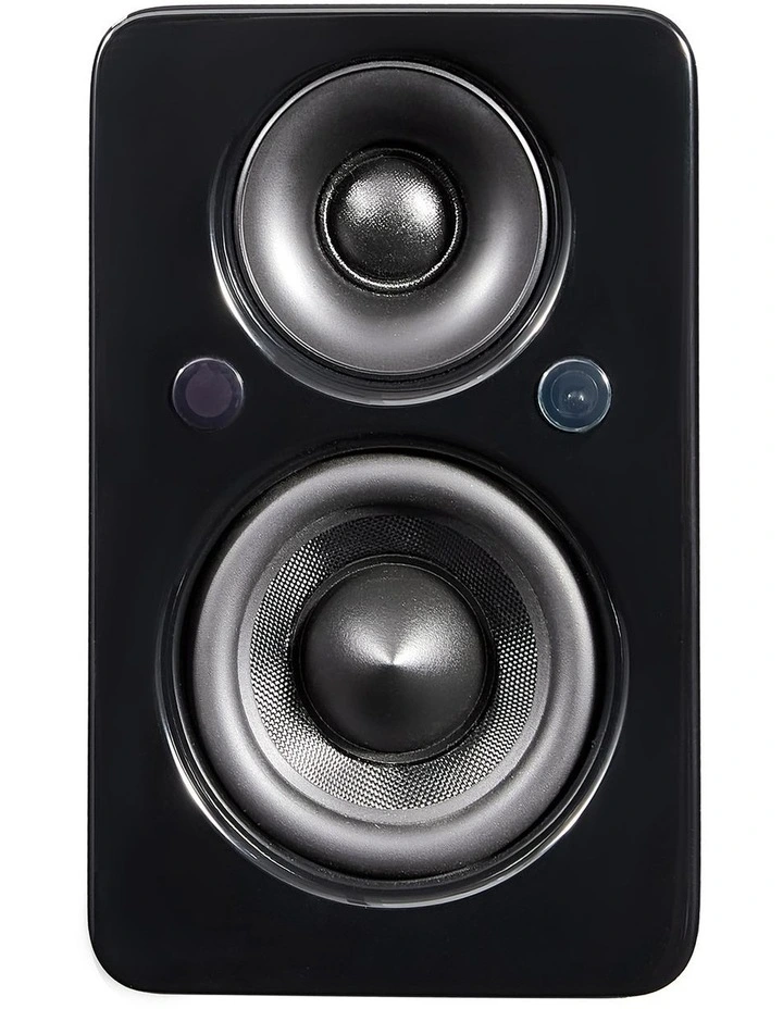 Mini MKII Active Bookshelf Speaker - High Gloss Black image 1