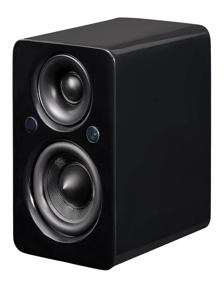Mini MKII Active Bookshelf Speaker - High Gloss Black image 2