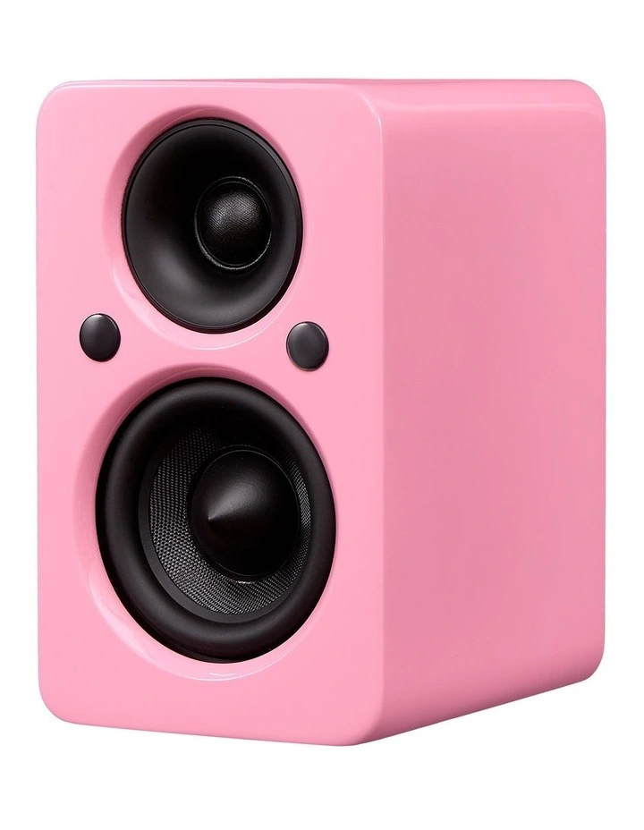 Mini Active Bookshelf Speaker MKII in Pink image 2