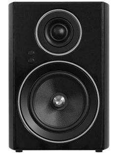 C707 PA Active Bookshelf Speaker in Black