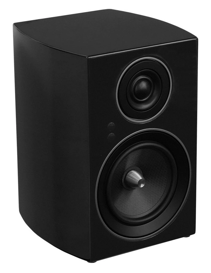 C707 PA Active Bookshelf Speaker in Black image 2