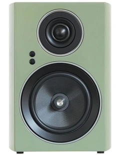 C707 PA Active Bookshelf Speaker in Khaki Green