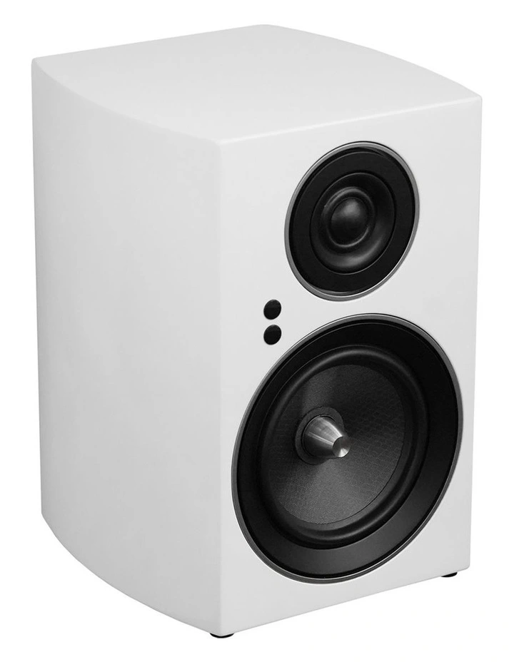 C707 PA Active Bookshelf Speaker in White image 2