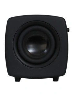 Cube Compact Powered Subwoofer in Matte Black