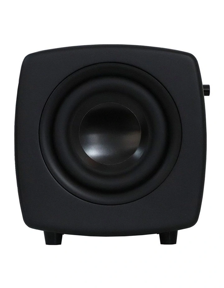 Cube Compact Powered Subwoofer in Matte Black image 1
