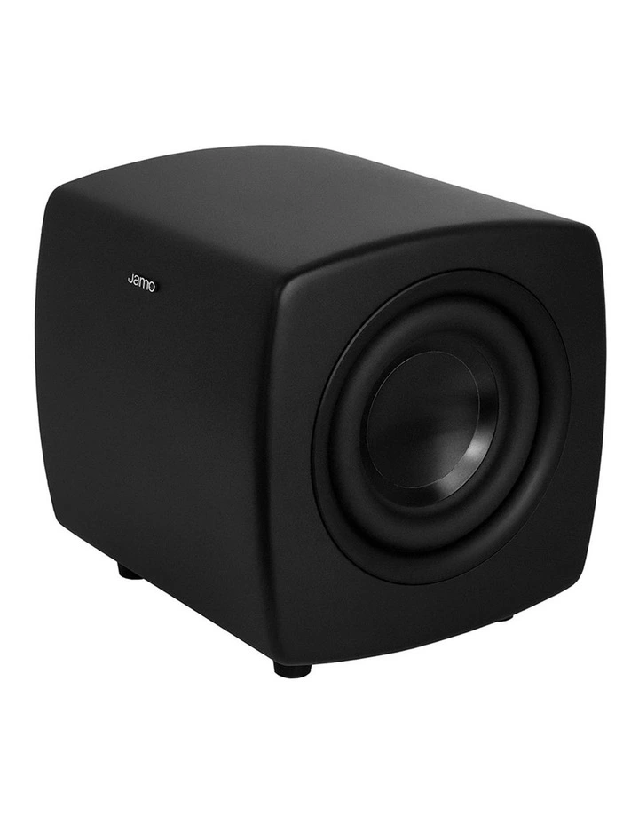 Cube Compact Powered Subwoofer in Matte Black image 2