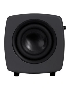 Cube Compact Powered Subwoofer in Matte Grey