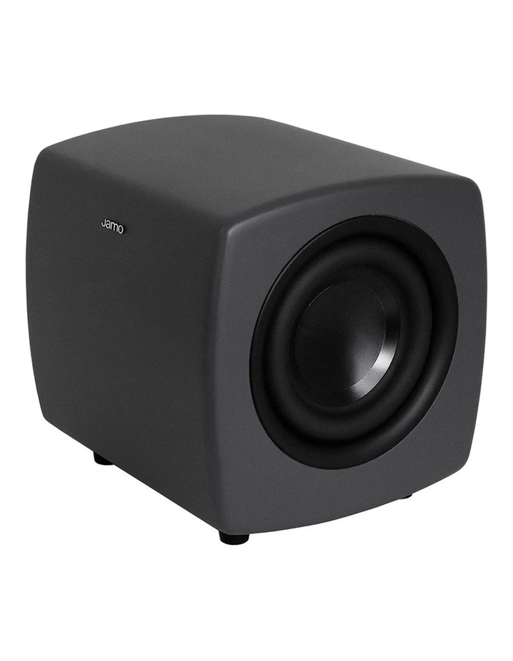 Cube Compact Powered Subwoofer in Matte Grey image 2