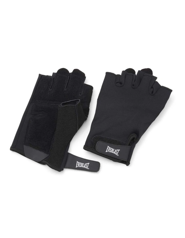 Essential Fitness Gloves in Black image 1