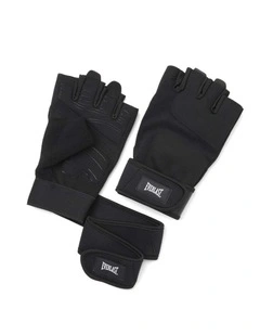 Wrist Support Fitness Glove in Black