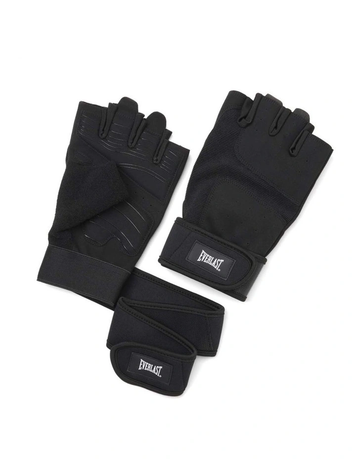 Wrist Support Fitness Glove in Black image 1
