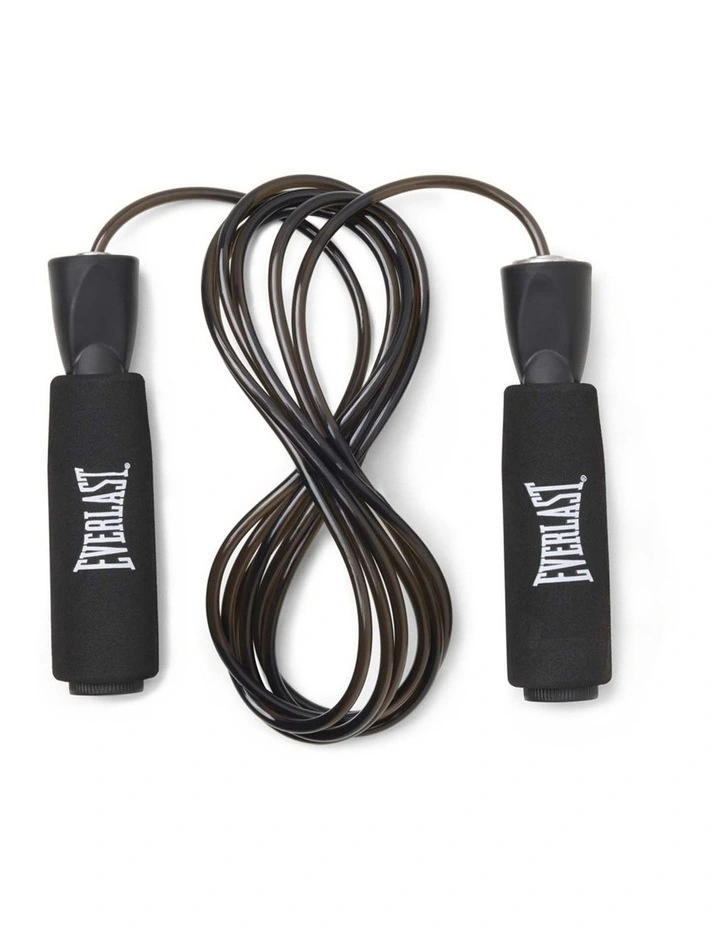 Weighted Jump Rope in Black image 2